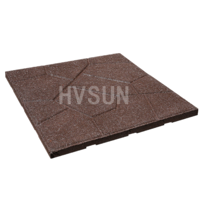 Anti-slip durable red ground mat outdoor EPDM rubber flooring tiles