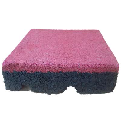 Factory direct sales environment friendly 1mx1m rubber outdoor floor tiles with colorful color